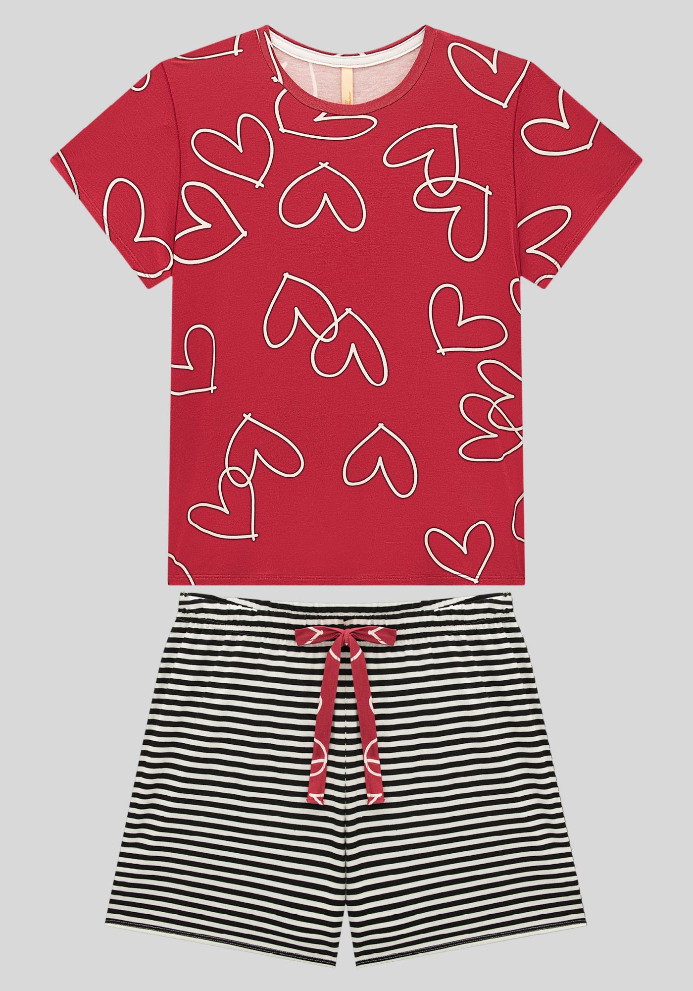 Conjunto blusa e shorts plus size - R$ 89.90, cor Cáqui #143462, compre  agora