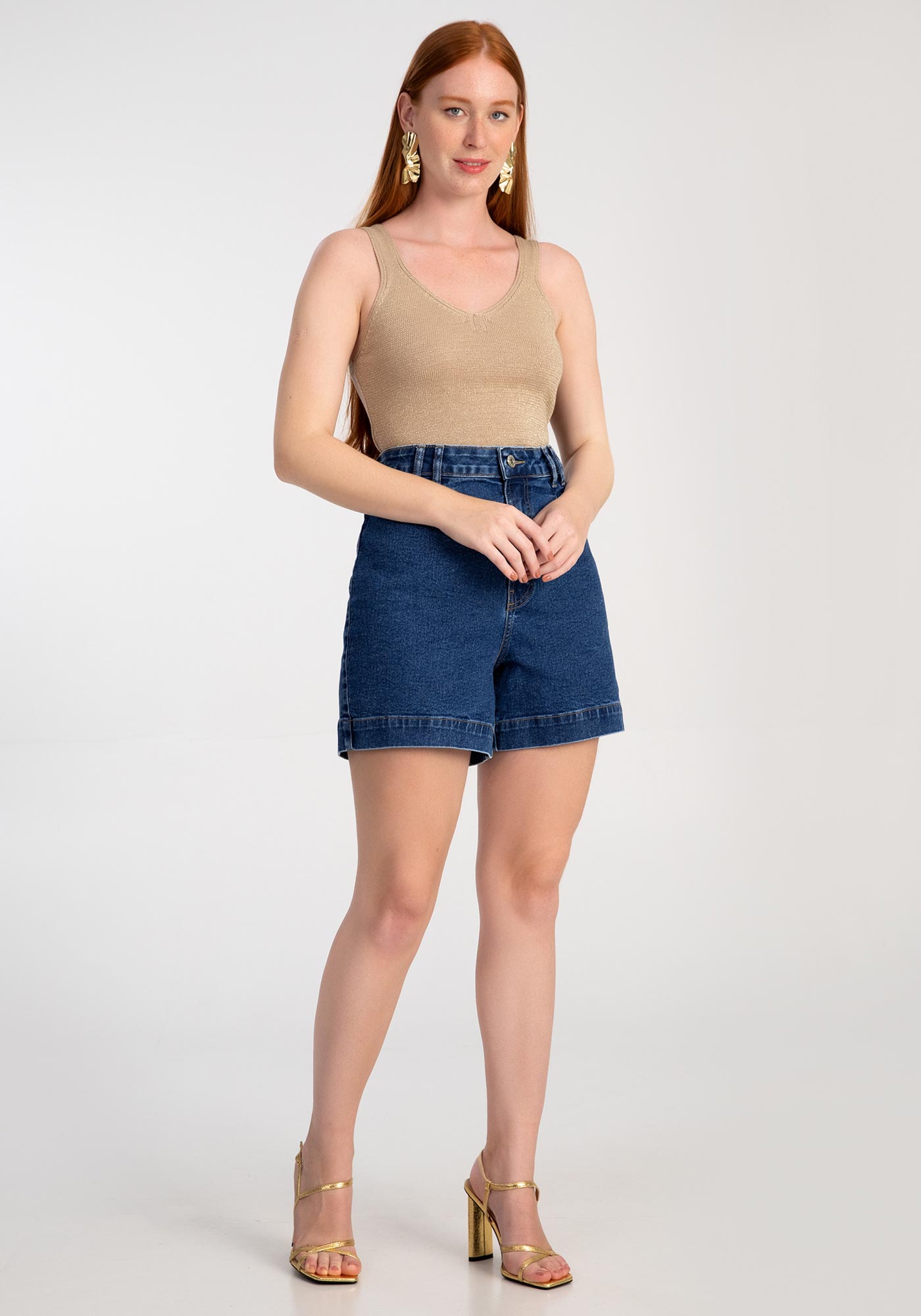 Short Jeans Cintura Alta #012 – Mulherando